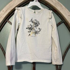 Janie and Jack Girls 5/6T Shirt